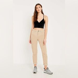 URBAN OUTFITTERS BDG HIGH RISE MOM CORDUROY PANTS